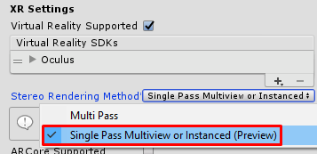 Single Pass Stereo Rendering